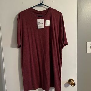 Burgundy shirt